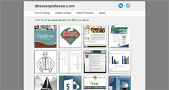 Desktop Screenshot of desouzapalooza.com